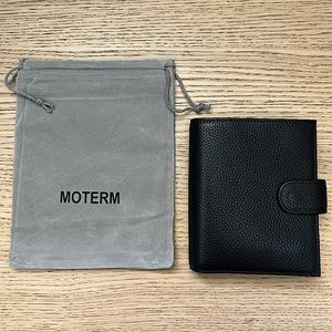 MOTERM A7 Pocket Binder Organizer w/ 5 Cash Envelopes